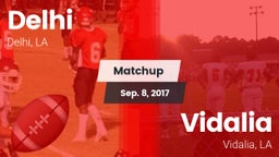 Matchup: Delhi  vs. Vidalia  2017
