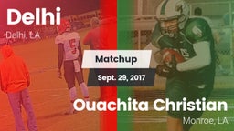 Matchup: Delhi  vs. Ouachita Christian  2017