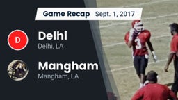 Recap: Delhi  vs. Mangham  2017