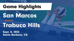 San Marcos  vs Trabuco Hills Game Highlights - Sept. 8, 2023