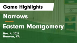 Narrows  vs Eastern Montgomery  Game Highlights - Nov. 4, 2021