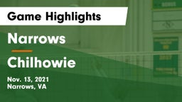 Narrows  vs Chilhowie  Game Highlights - Nov. 13, 2021