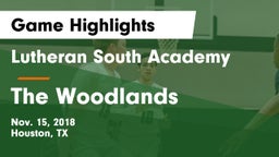 Lutheran South Academy vs The Woodlands  Game Highlights - Nov. 15, 2018