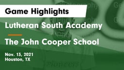 Lutheran South Academy vs The John Cooper School Game Highlights - Nov. 13, 2021