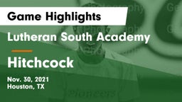 Lutheran South Academy vs Hitchcock  Game Highlights - Nov. 30, 2021