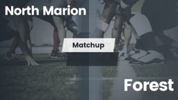 Matchup: North Marion High vs. Forest  2016