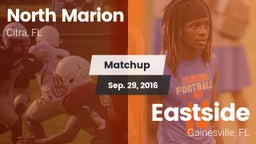 Matchup: North Marion High vs. Eastside  2016