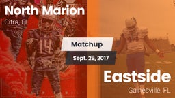 Matchup: North Marion High vs. Eastside  2017