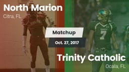 Matchup: North Marion High vs. Trinity Catholic  2017