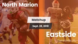 Matchup: North Marion High vs. Eastside  2018