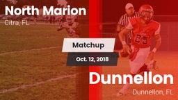 Matchup: North Marion High vs. Dunnellon  2018