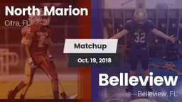 Matchup: North Marion High vs. Belleview  2018
