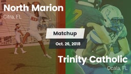 Matchup: North Marion High vs. Trinity Catholic  2018