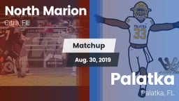 Matchup: North Marion High vs. Palatka  2019