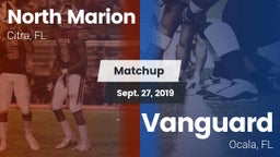 Matchup: North Marion High vs. Vanguard  2019