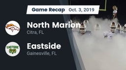 Recap: North Marion  vs. Eastside  2019