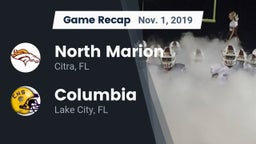 Recap: North Marion  vs. Columbia  2019