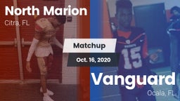Matchup: North Marion High vs. Vanguard  2020