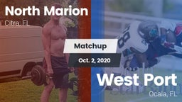 Matchup: North Marion High vs. West Port  2020