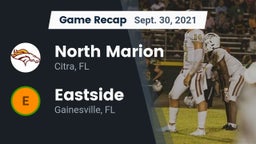 Recap: North Marion  vs. Eastside  2021