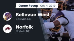 Recap: Bellevue West  vs. Norfolk  2019
