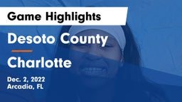 Desoto County  vs Charlotte  Game Highlights - Dec. 2, 2022