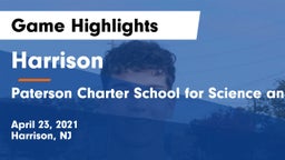 Harrison  vs Paterson Charter School for Science and Technology Game Highlights - April 23, 2021