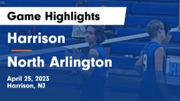 Harrison  vs North Arlington  Game Highlights - April 25, 2023