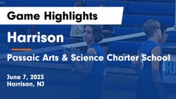 Harrison  vs Passaic Arts & Science Charter School Game Highlights - June 7, 2023