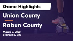 Union County  vs Rabun County  Game Highlights - March 9, 2022