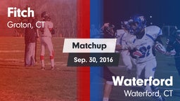 Matchup: Fitch  vs. Waterford  2016