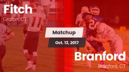 Matchup: Fitch  vs. Branford  2017