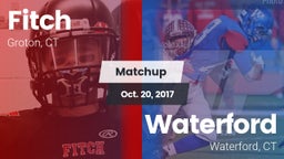 Matchup: Fitch  vs. Waterford  2017