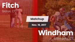Matchup: Fitch  vs. Windham  2017