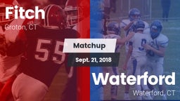 Matchup: Fitch  vs. Waterford  2018