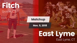 Matchup: Fitch  vs. East Lyme  2018