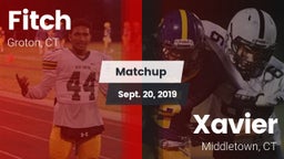 Matchup: Fitch  vs. Xavier  2019