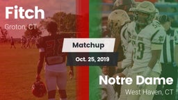 Matchup: Fitch  vs. Notre Dame  2019