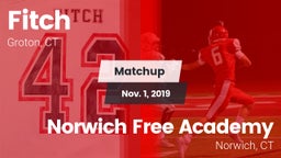 Matchup: Fitch  vs. Norwich Free Academy 2019