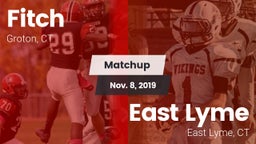 Matchup: Fitch  vs. East Lyme  2019