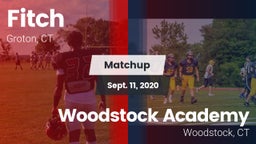 Matchup: Fitch  vs. Woodstock Academy  2020