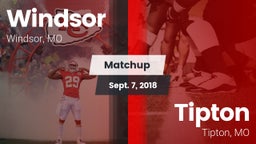 Matchup: Windsor  vs. Tipton  2018