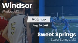 Matchup: Windsor  vs. Sweet Springs  2019