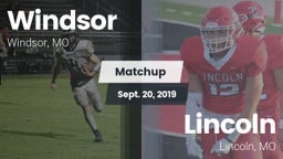 Matchup: Windsor  vs. Lincoln  2019