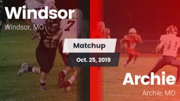 Matchup: Windsor  vs. Archie  2019