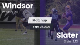 Matchup: Windsor  vs. Slater  2020