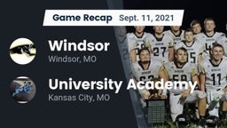 Recap: Windsor  vs. University Academy 2021