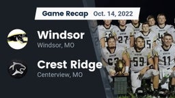 Recap: Windsor  vs. Crest Ridge  2022