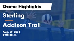 Sterling  vs Addison Trail  Game Highlights - Aug. 28, 2021