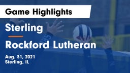 Sterling  vs Rockford Lutheran Game Highlights - Aug. 31, 2021